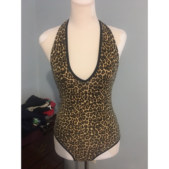 Cheetah Print Body Suit by American Apparel - Picture 1 of 3